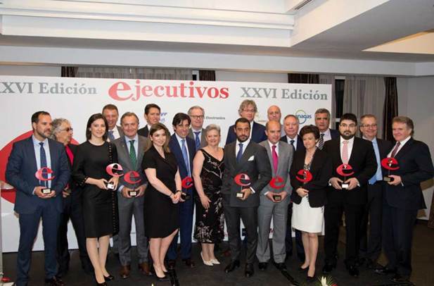 Premios de la revista Ejecutivos en el Hotel Rafael Atocha de Madrid